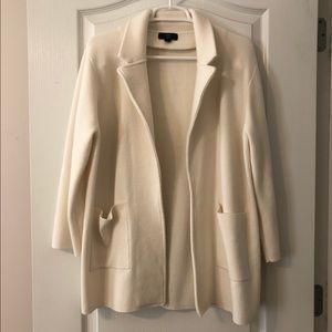 J. Crew Sophie Open Front Sweater Blazer